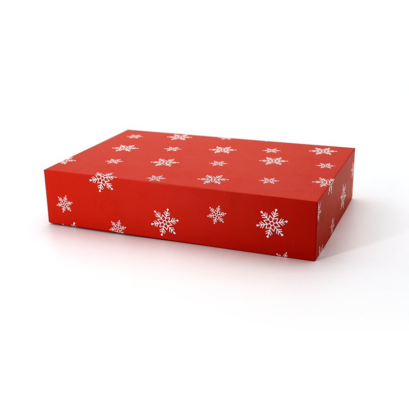 Търговия на едро Matte Red Custom Logo Луксозен картон подарък хартия опаковка шоколад подарък кутия с капак
